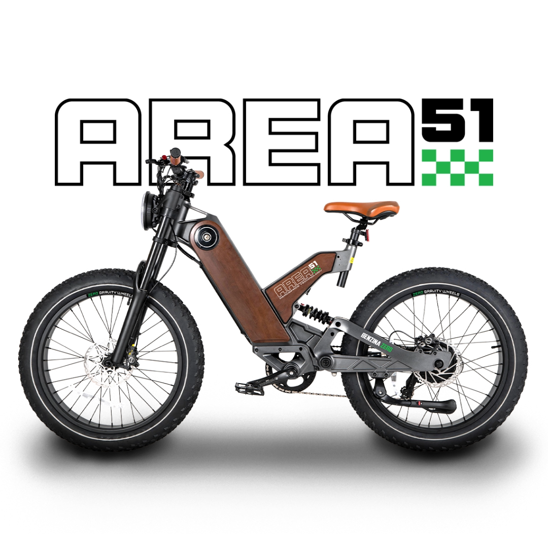 Benzina Zero Area51 electric bike 