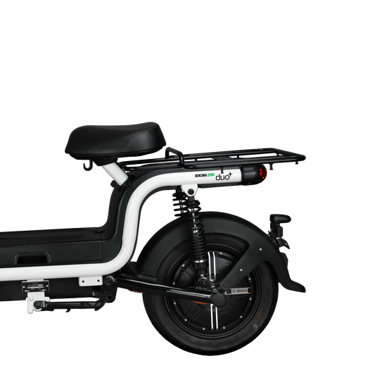 Benzina Zero Duo electric scooter carry rack