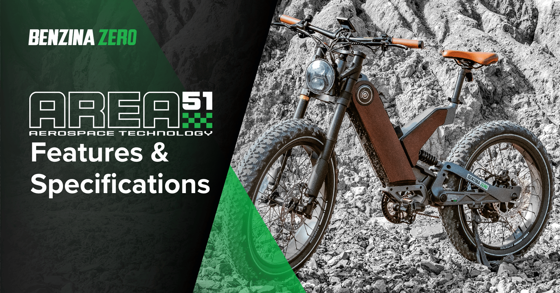 Load video: Benzina Zero Area51 EBikes Review