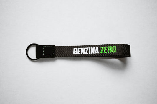 Benzina Zero electric scooter wristlet keyring.