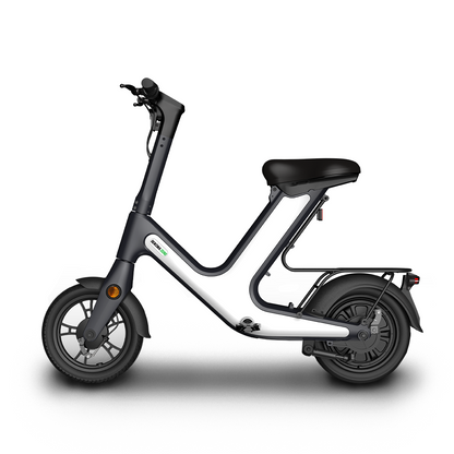 Benzina Zero V-50 electric scooter with seat in while