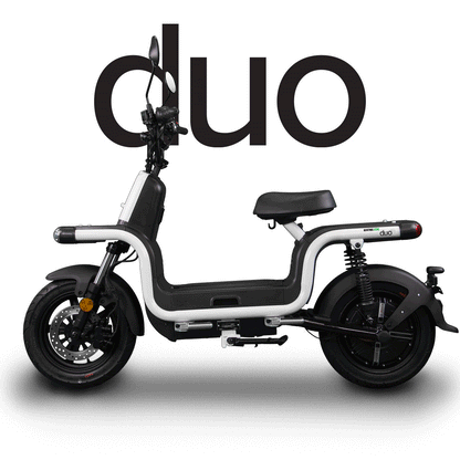 Benzina Zero duo electric scooter moped in 4 colours